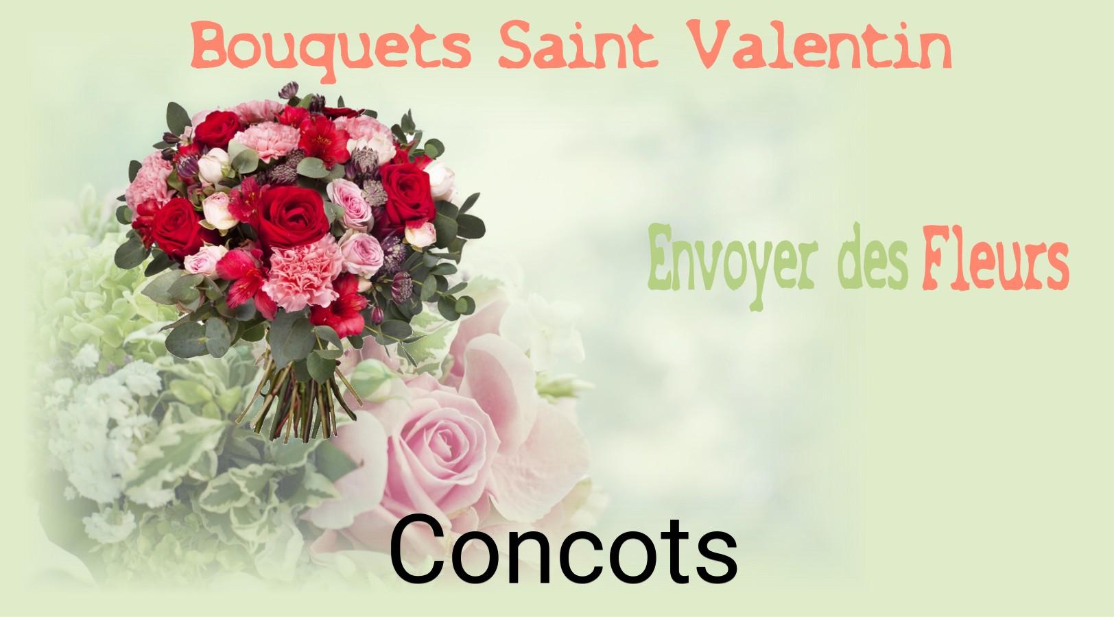 Roses de Saint-Valentin livrées à Concots